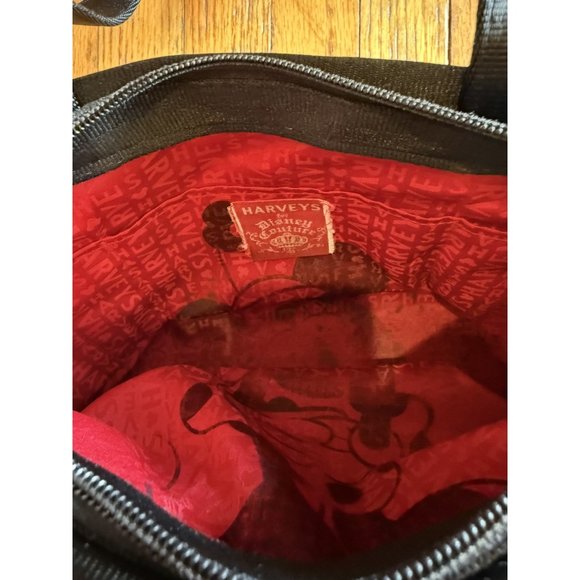 Harveys Original Seatbelt Bag Disney Minnie Mouse Big Black Red polka dot Bow - Picture 15 of 15